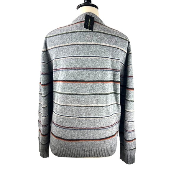 VTG Grandpa Weatherproof 100% Wool Striped Pullover Sweater, Men's Xtra Large - Picture 4 of 14